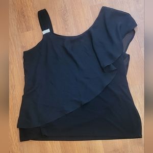 Black blouse/tank